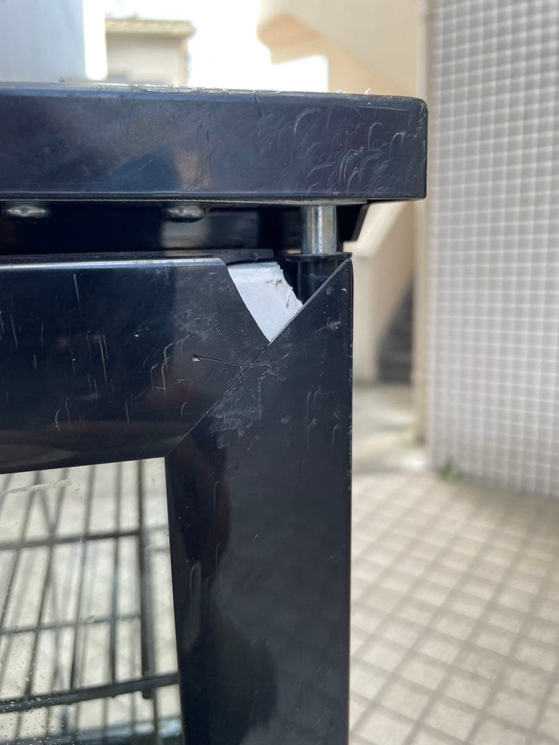 4面ガラス冷蔵ショーケース 黒