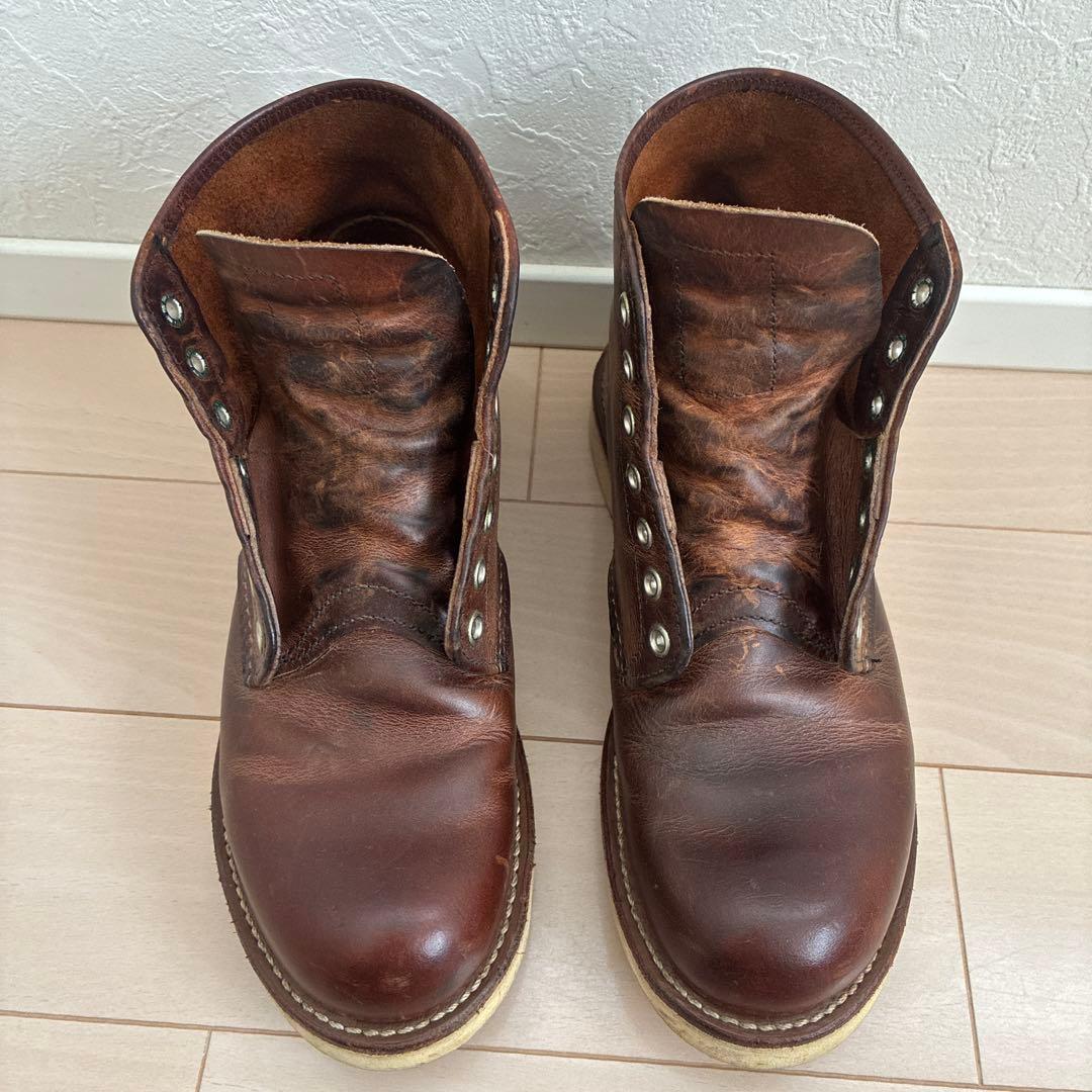 レッドウィング　US6D 赤茶9111 日本サイズ24.5cm 美品