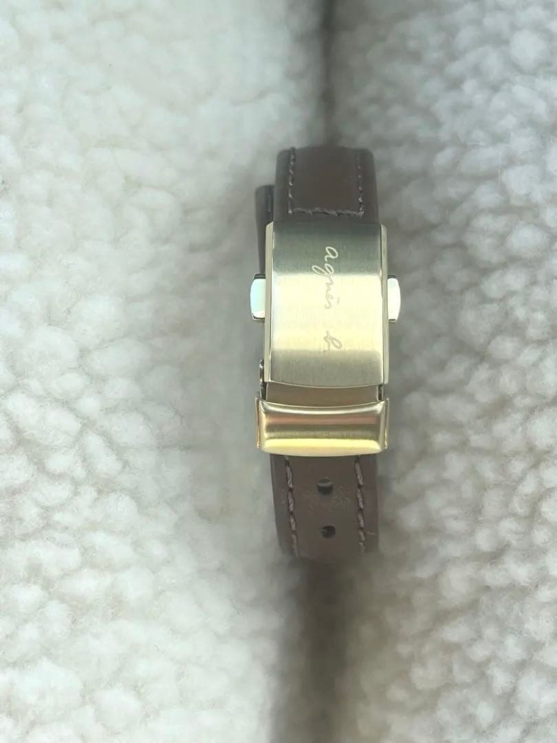 動作確認済み⭐︎美品⭐︎agnis b. ソーラー腕時計