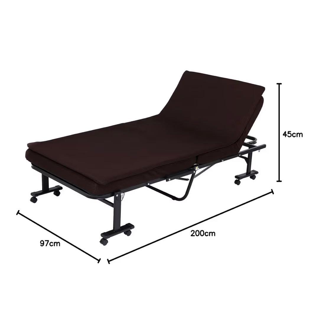 アイリスオーヤマ 折りたたみベッド リクライニング OTB-MTN