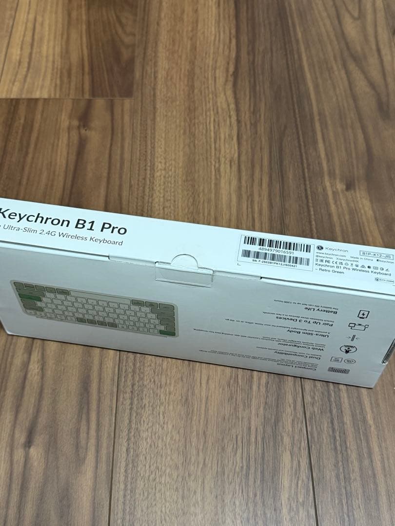 Keychron B1 Pro JIS 日本語　ワイヤレスキーボード 箱付き