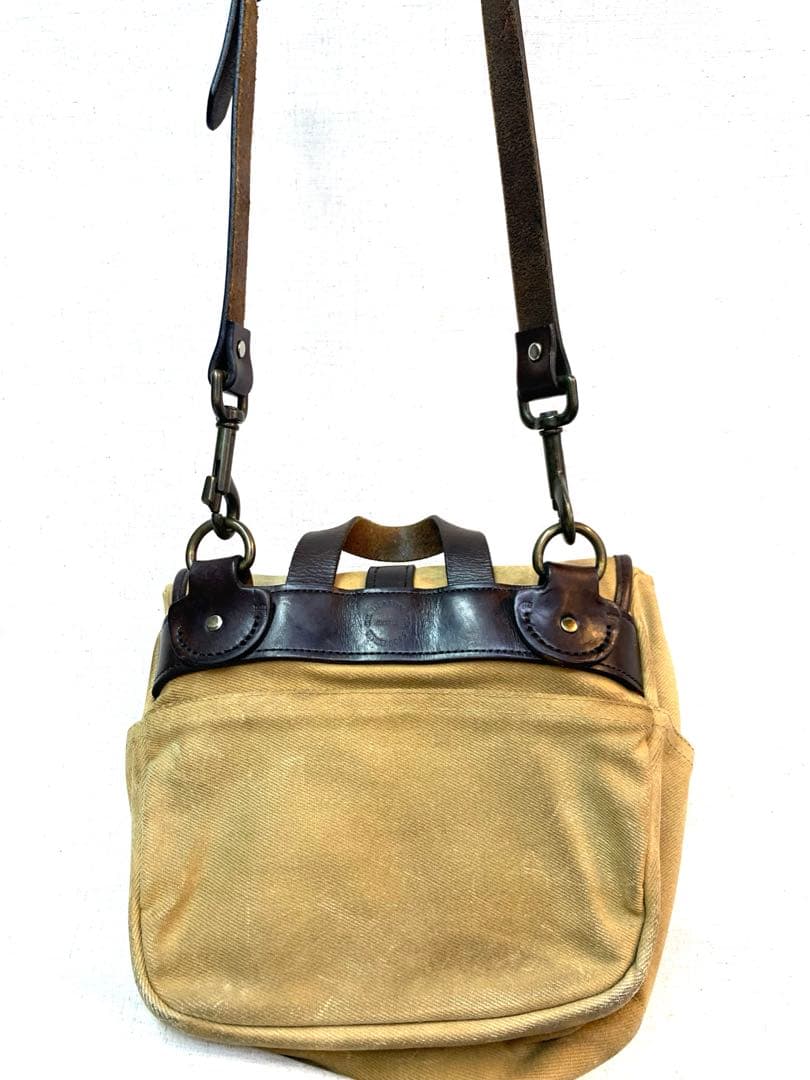 FILSONフィルソン　フィールドバッグ　キャンバス　レザーバッグ