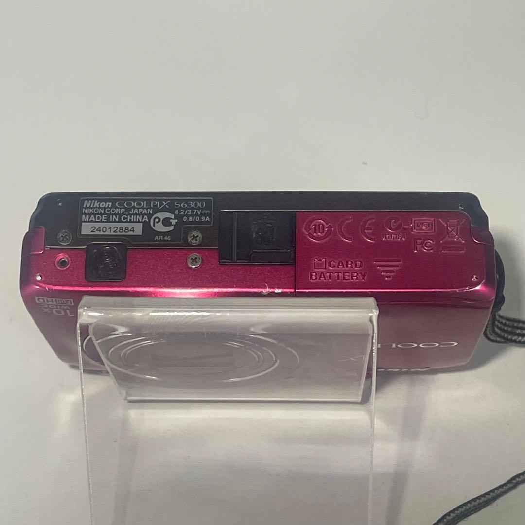 【動作確認済】Nikon COOLPIX S6300 ピンク