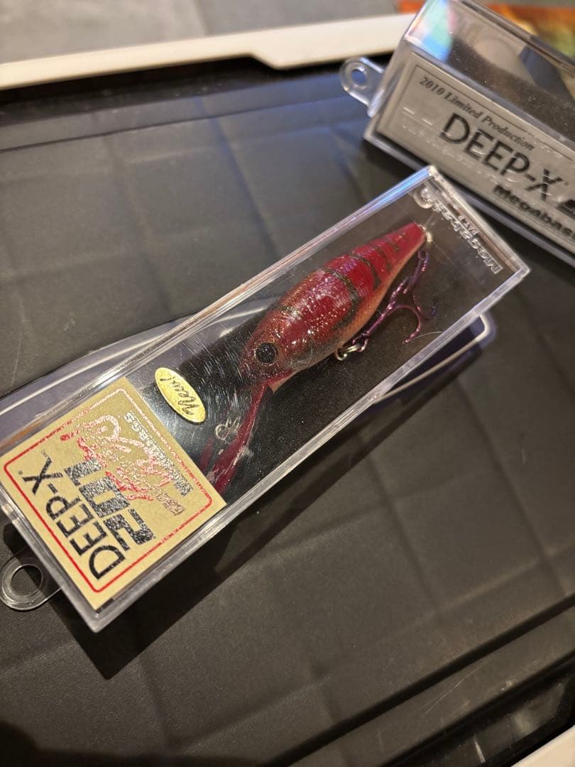 メガバス　復刻DEEP-X201 マットタイガー、ファイヤークロー
