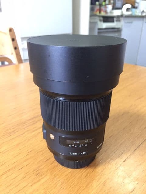 SIGMA 20mm f1.4 NIKON用