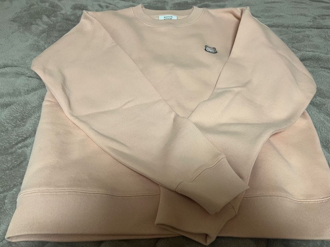 メゾンキツネピンク スウェット トレーナー