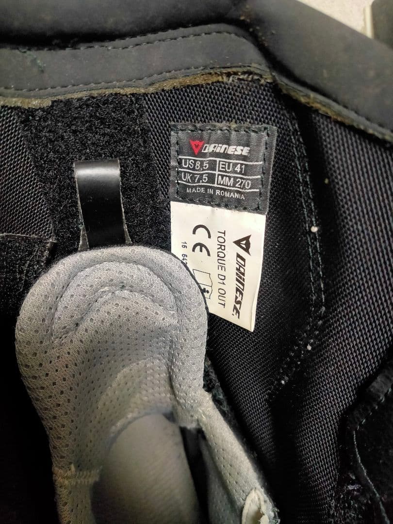 Dainese バイクブーツ ホワイト/ブラック