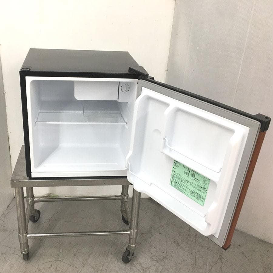 アイリスプラザ 冷蔵庫 47L ウッド PRC-B051D-M 直冷式 1ドア