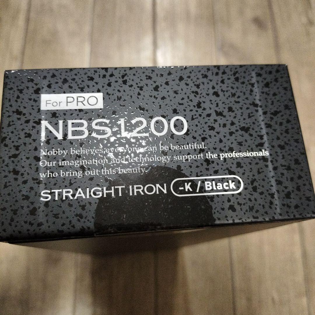 kuma/6666【未開封】Nobbyストレートヘアアイロン1200