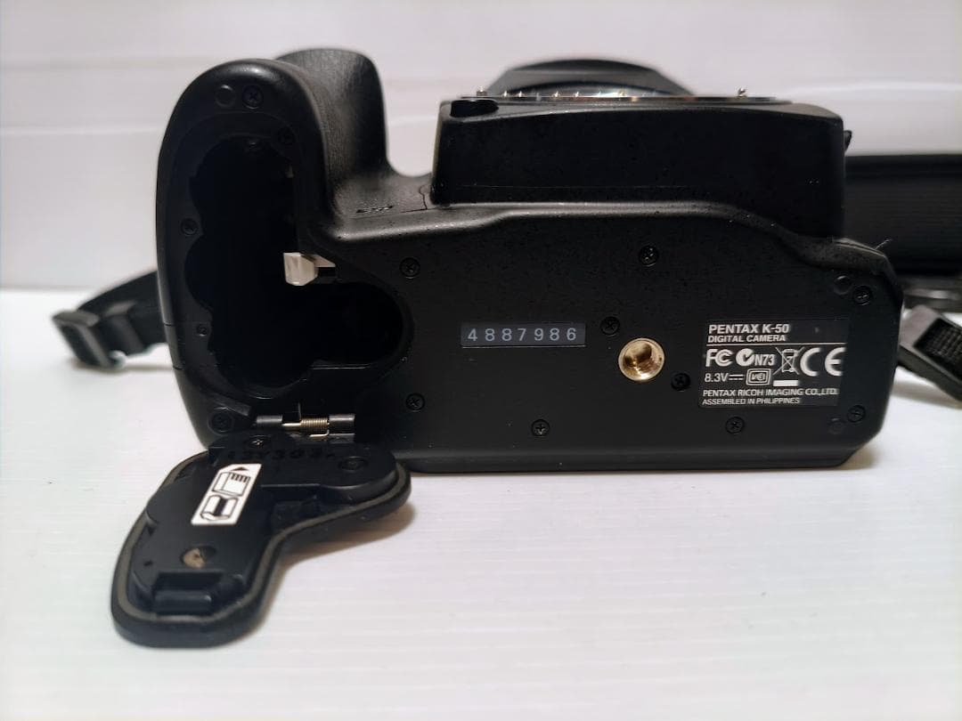 【メタル】PENTAX K-50 ブラック＋WRレンズ