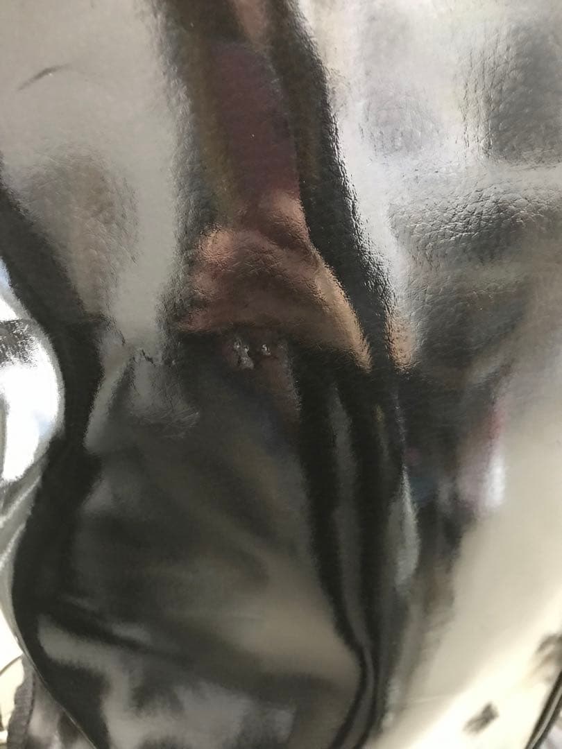 タイトリスト　TITLEIST　3点式キャディバッグ　光沢ブラック　エナメル素材