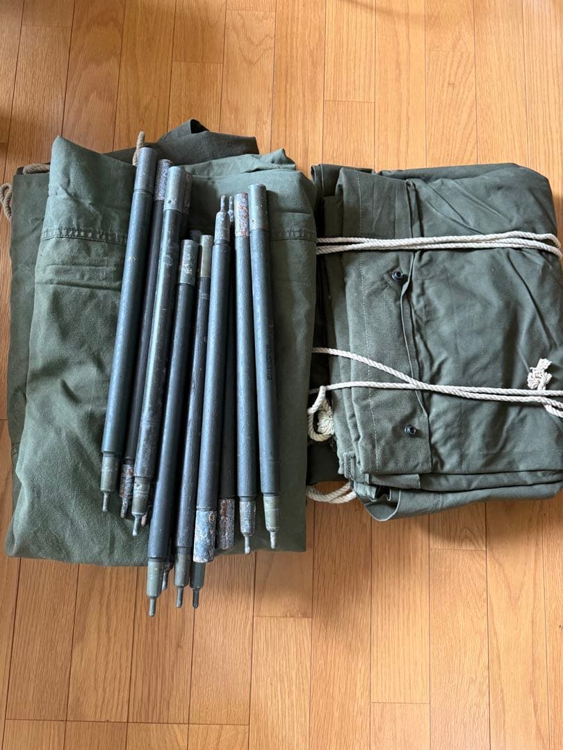 USハップテント　希少な4枚セット　ヴィンテージ、デッドストック　ボール付き