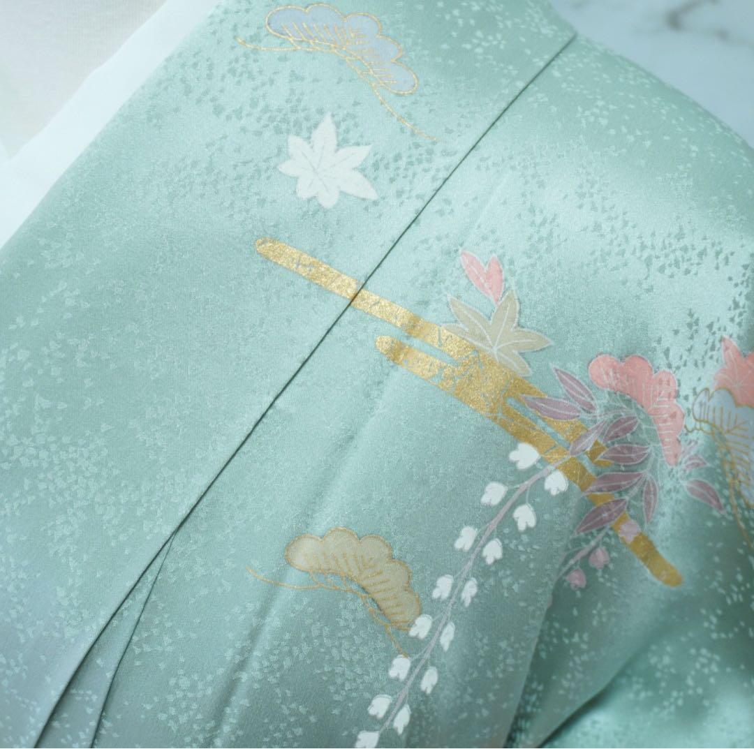 訪問着 フルセットa466七五三　入学式　お宮参り　結婚式