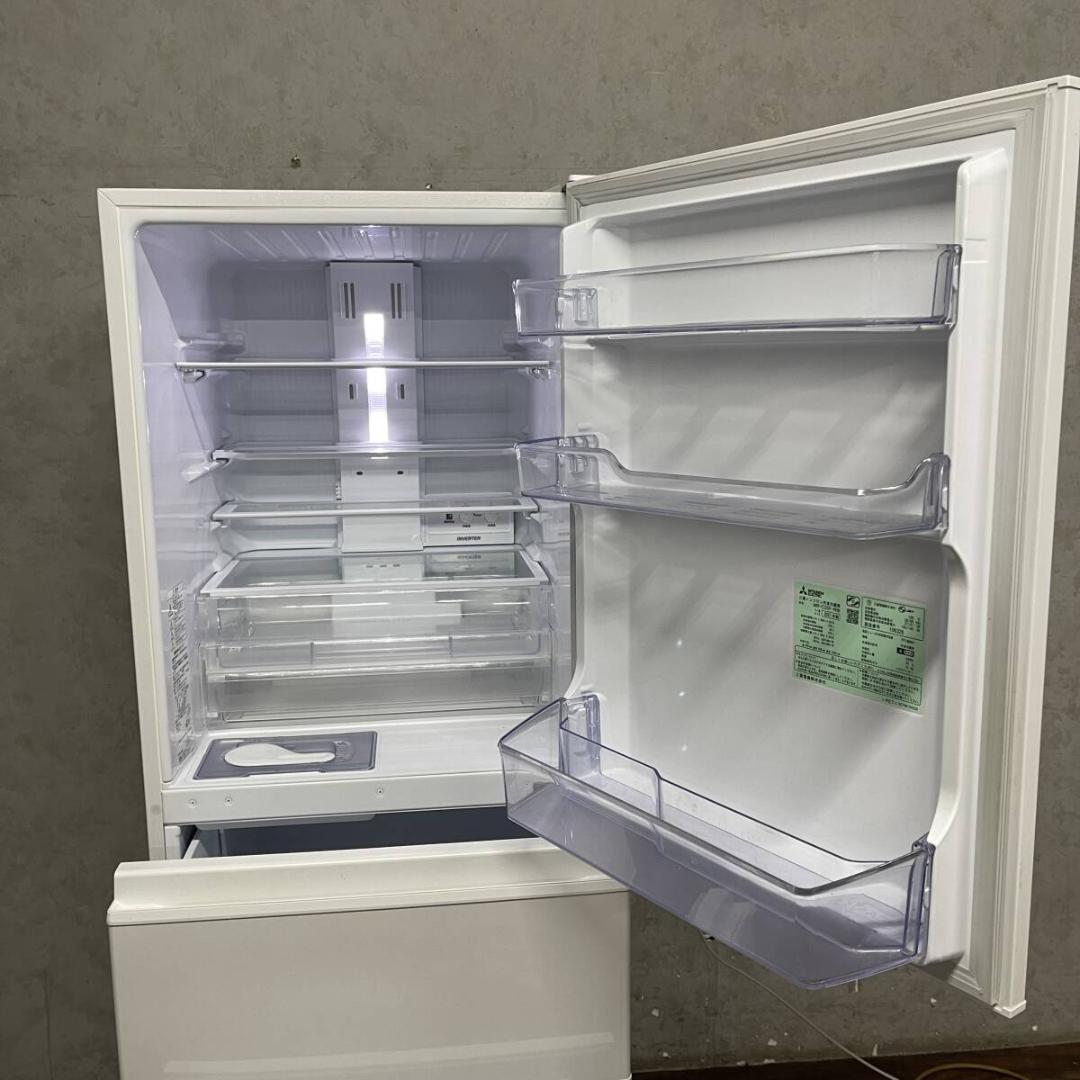 MITSUBISHI 三菱 MR-C33F-W ノンフロン冷凍冷蔵庫 330L