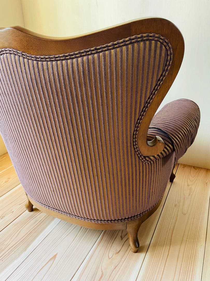 マルニ木工/マキシマム/アンドリュー/アームカバー付き/1人掛けソファ/猫脚②