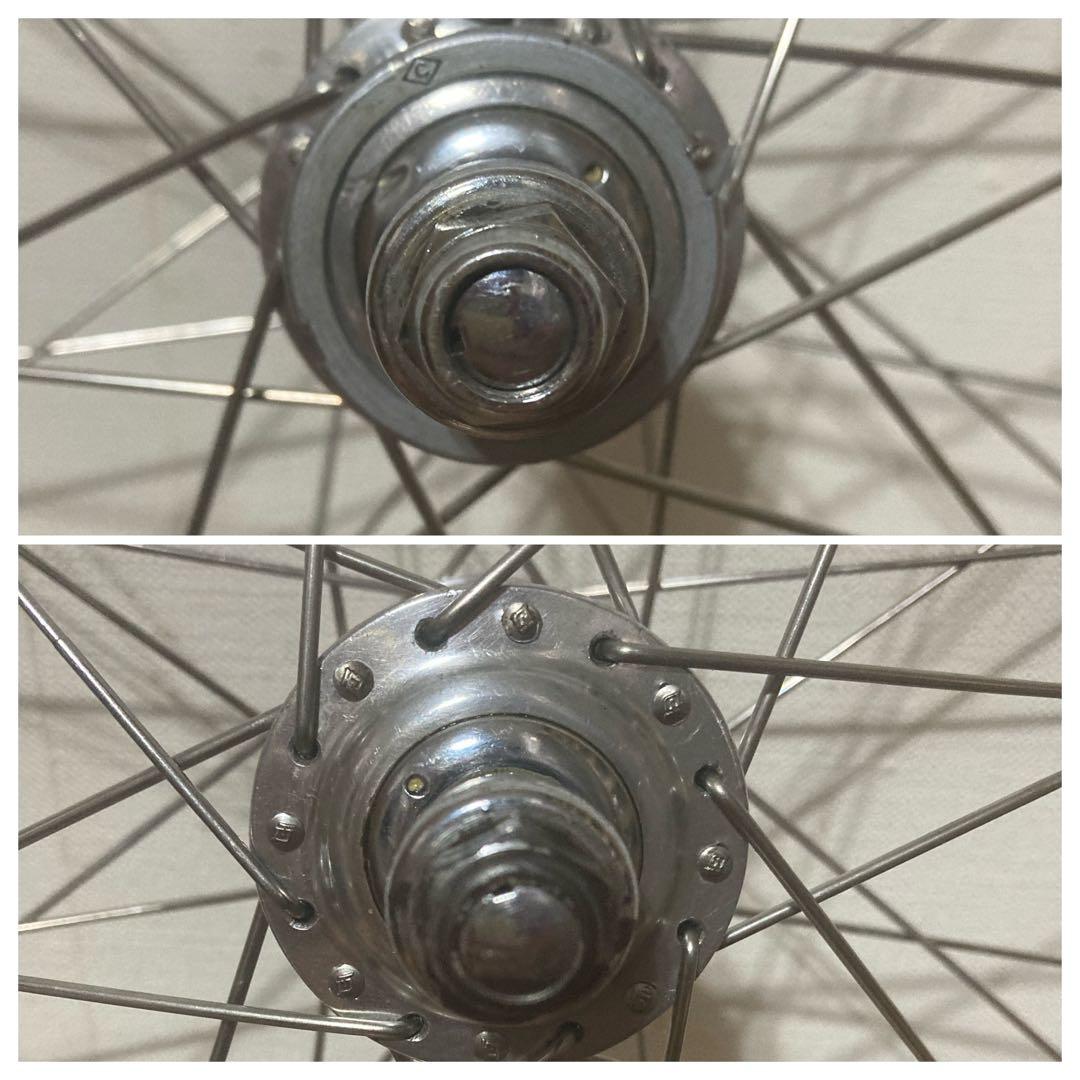 希少 ピスト ホイール 前後セット カンパニョーロ campagnolo