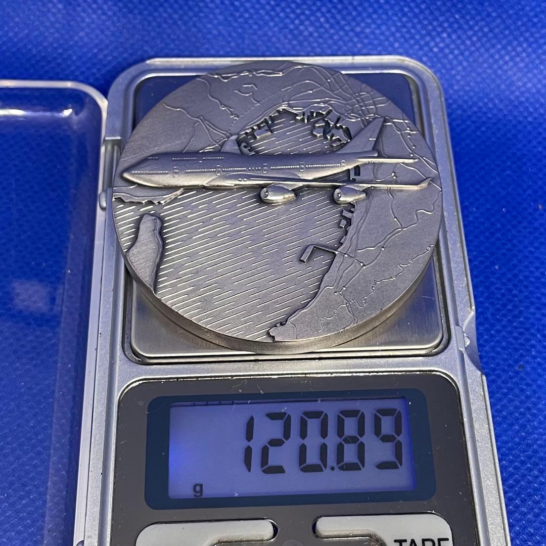 純銀120g★ 1994年 関西国際空港開港記念 貨幣発行記念メダル ★造幣局