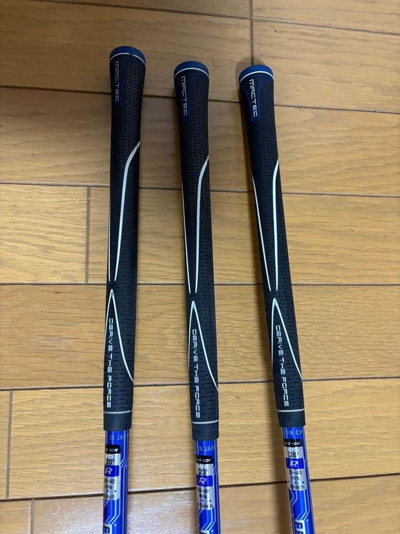 【美品】マグレガー ユーティリティ（20.23.26度） 3本セット カーボンR