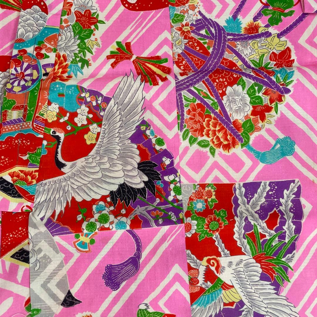 七五三　3歳着物 アンティーク着物【K3-19】