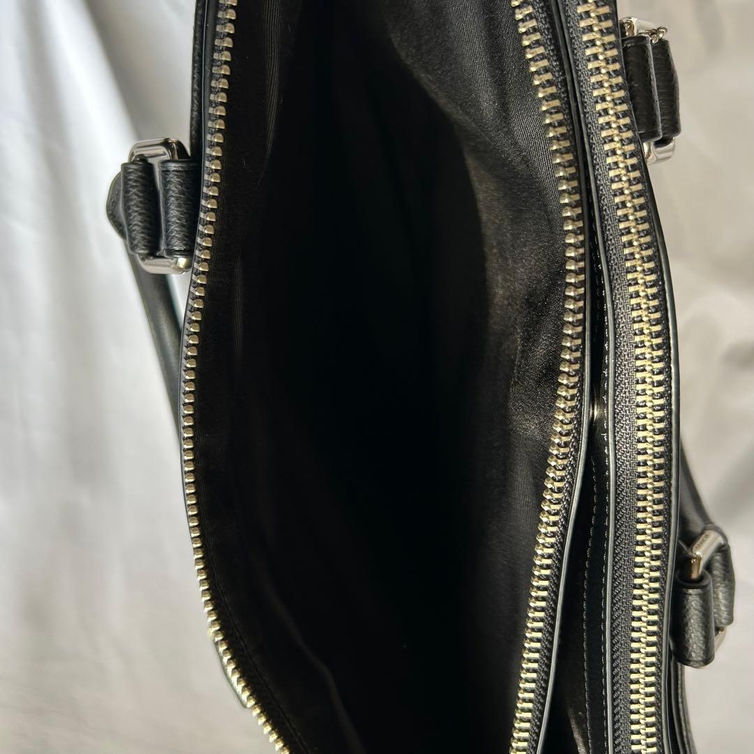 【美品】COACH コーチ メトロポリタン ビジネスバッグ 2way 黒 人気