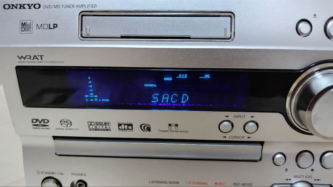 ONKYO　DVD/CD/MDプレーヤー FR-UN7