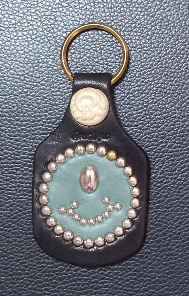 STOP LIGHT ストップライト ブーツレザースタッズキーホルダー