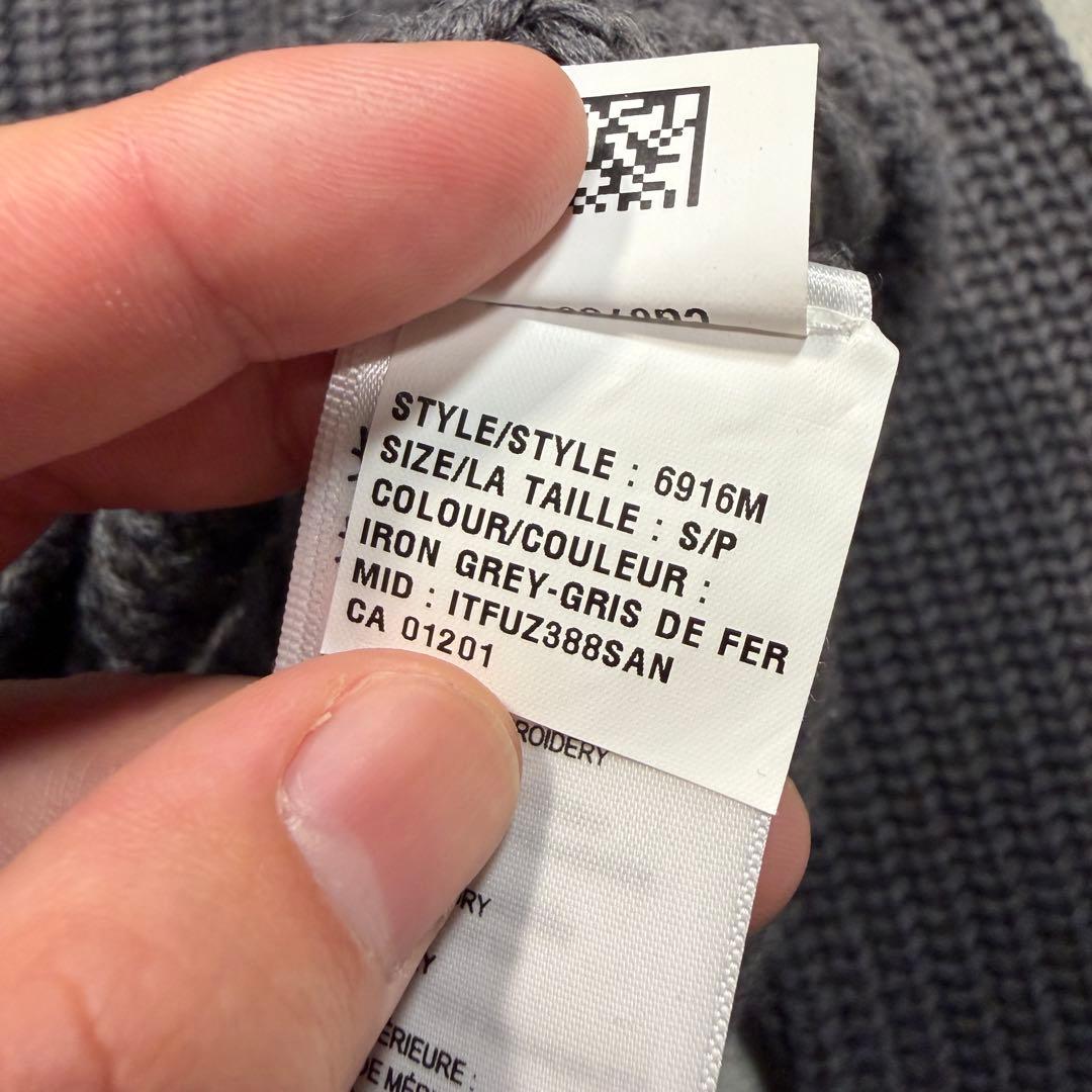 カナダグース　ブラックレーベル　Sサイズ グレー　6916M ニット　ウール