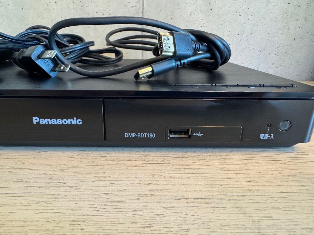 【美品】Panasonic 4Kブルーレイプレーヤー DMP-BDT180 一式