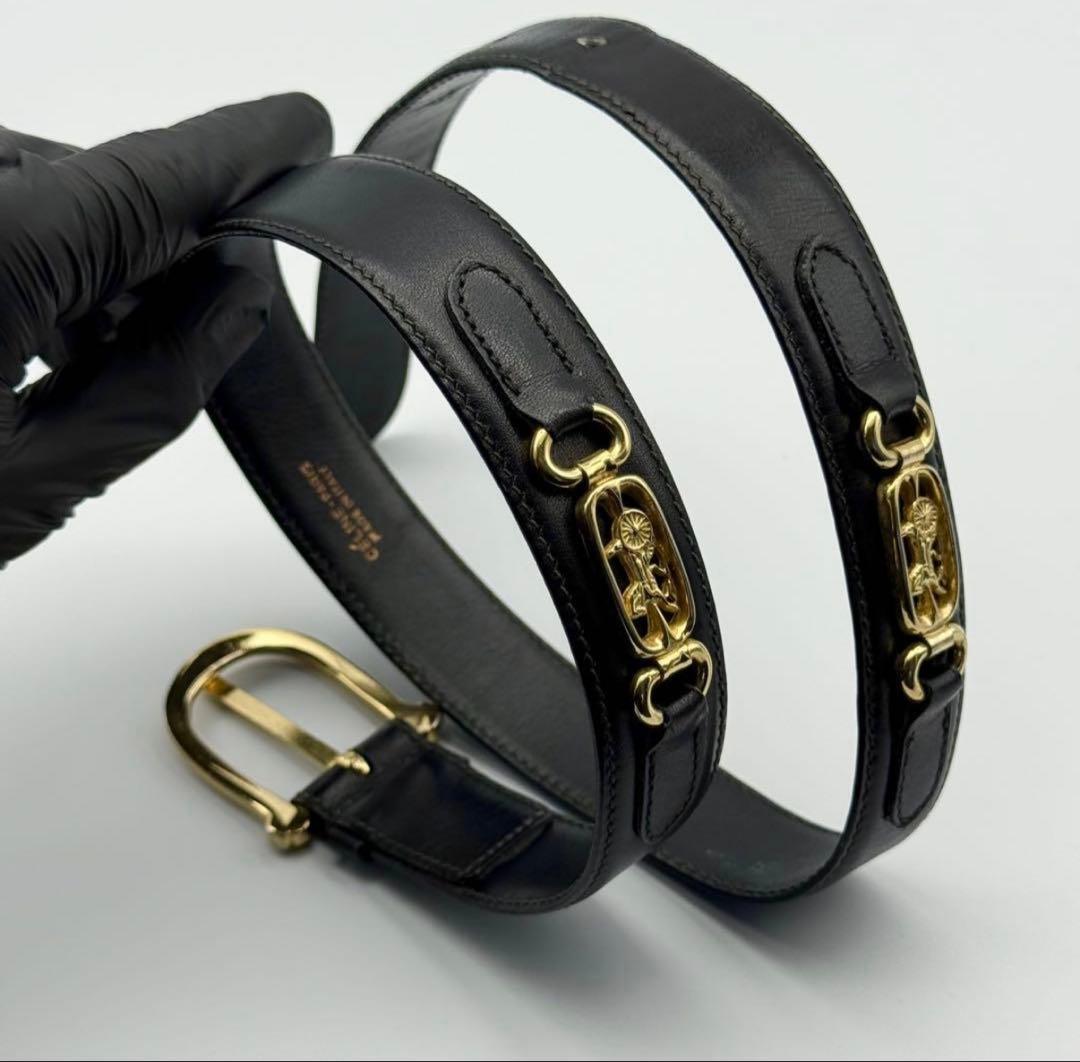 セリーヌ ベルト 馬車金具 サイズ 65 レディース