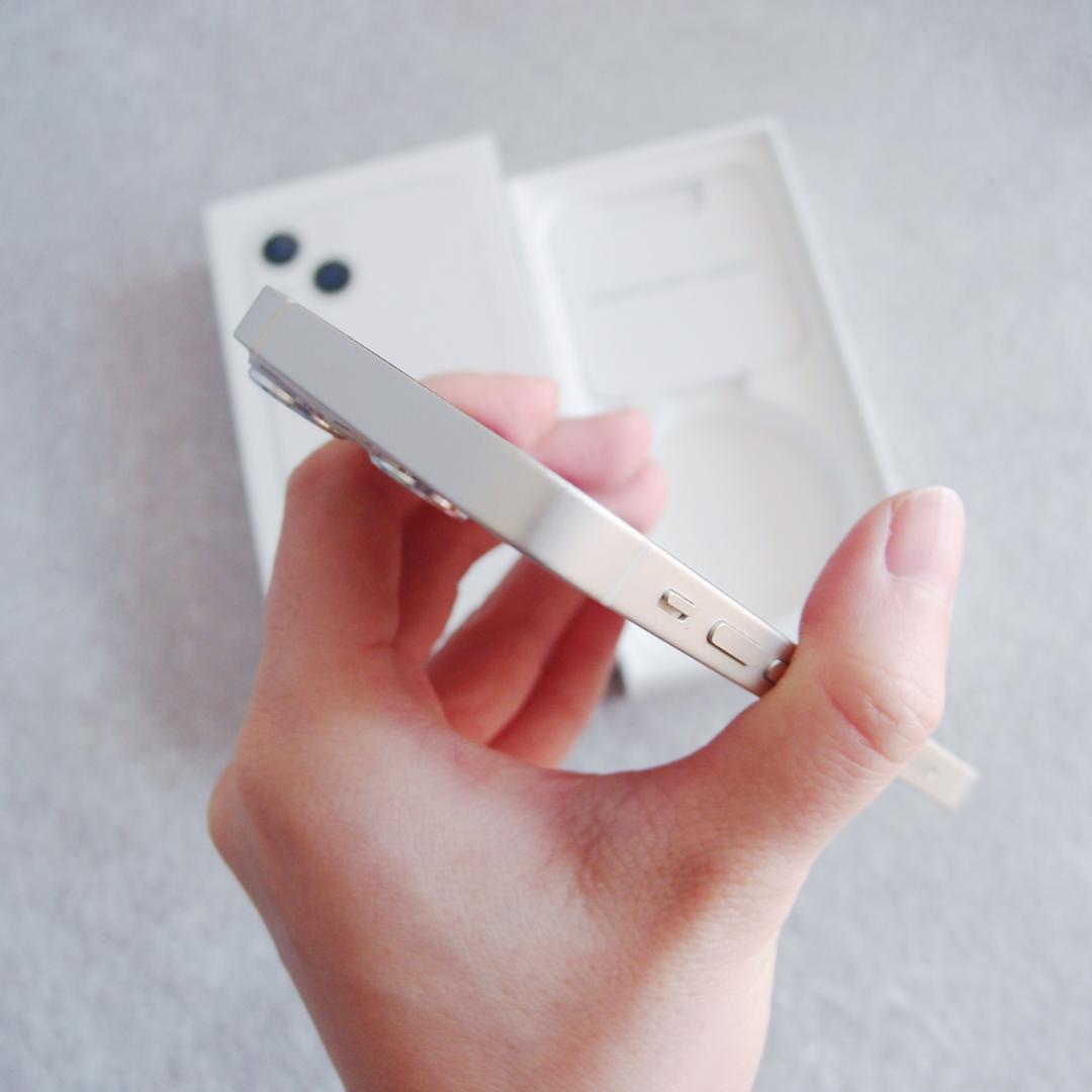 iPhone 13mini 128GB 本体 スターライト バッテリー83%