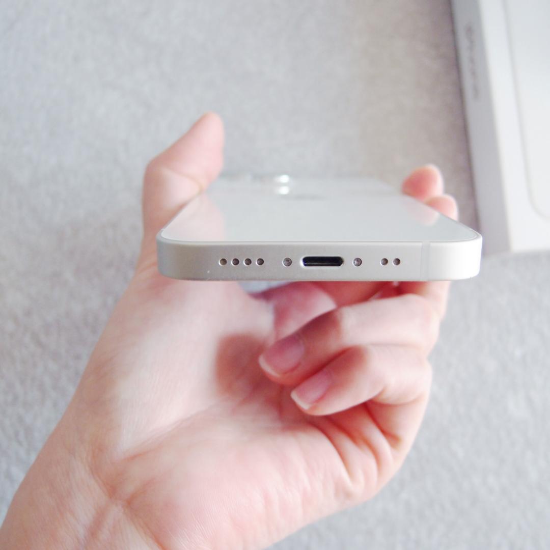 iPhone 13mini 128GB 本体 スターライト バッテリー83%