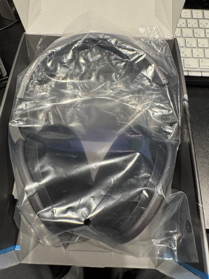 ゼンハイザー HD600（新古品）ケース付き、ケーブル２本付き