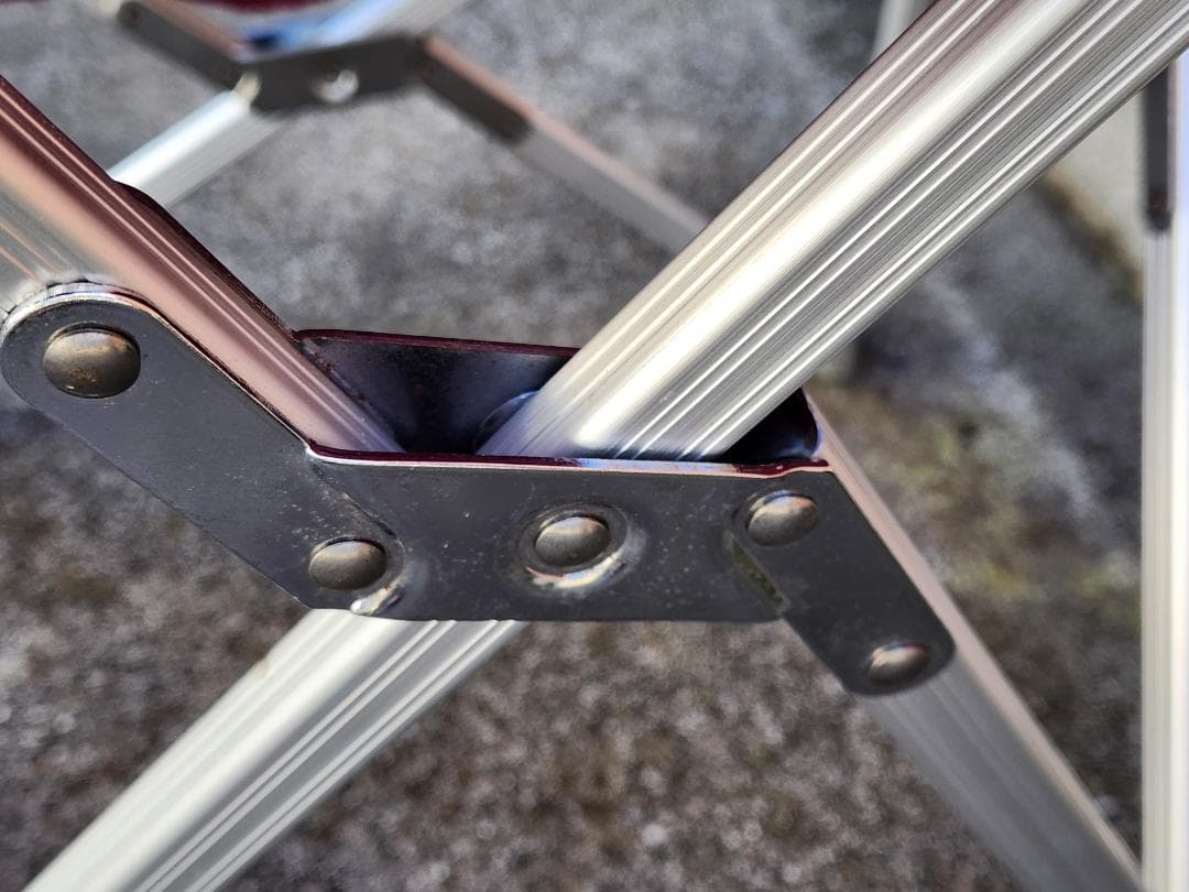 小川キャンパル リラックスアームチェア 1956 レッド系 2脚セット