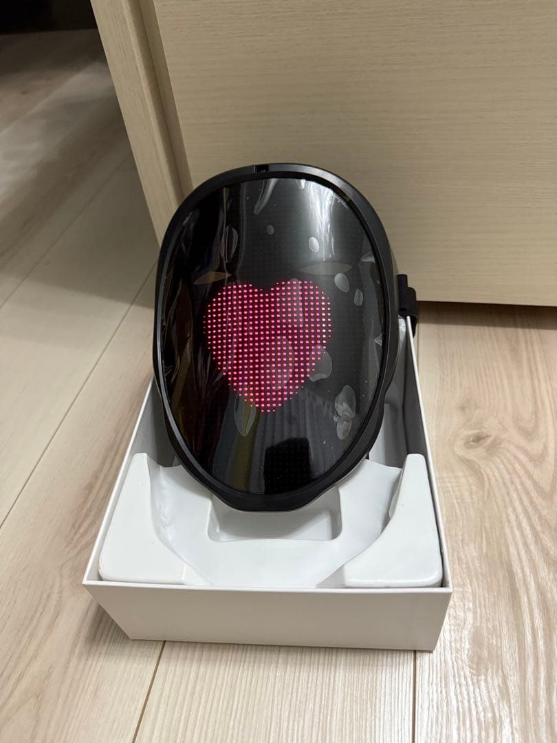 LEDマスク スマホ連動 ミルキーサブウェイ マックス マキナ など コスプレ