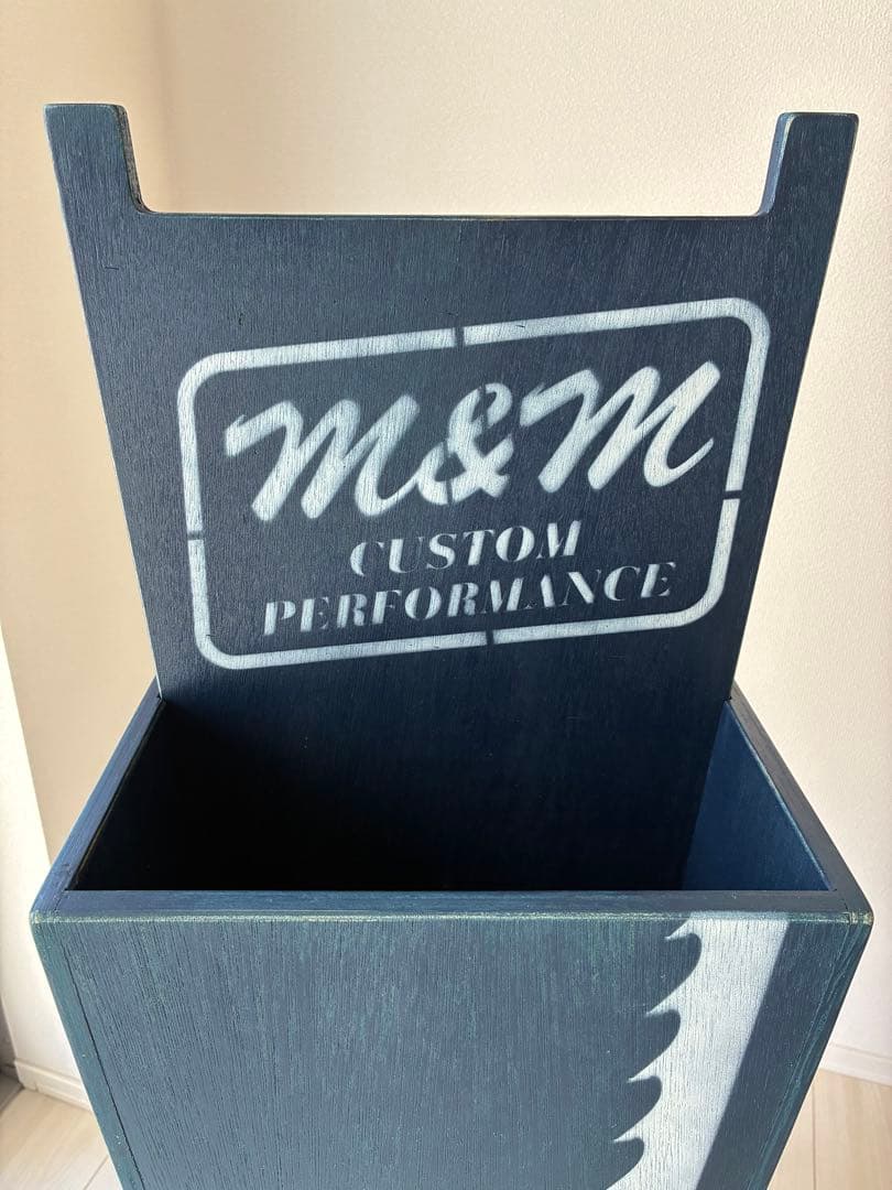 M&M ウッド傘立て ネイビーＬ エムアンドエム mandm ☆
