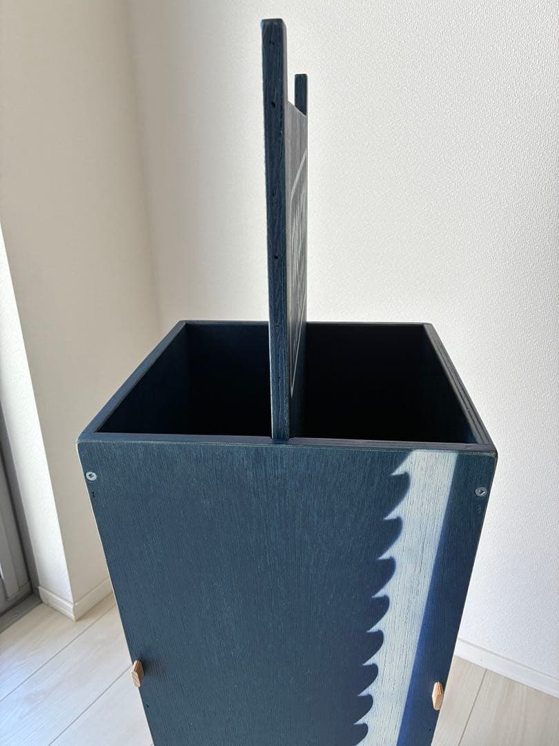 M&M ウッド傘立て ネイビーＬ エムアンドエム mandm ☆