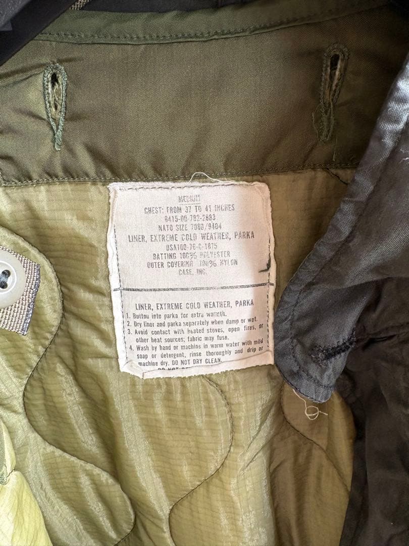 M-65 Fishtail Parkaモッズコート　front11201