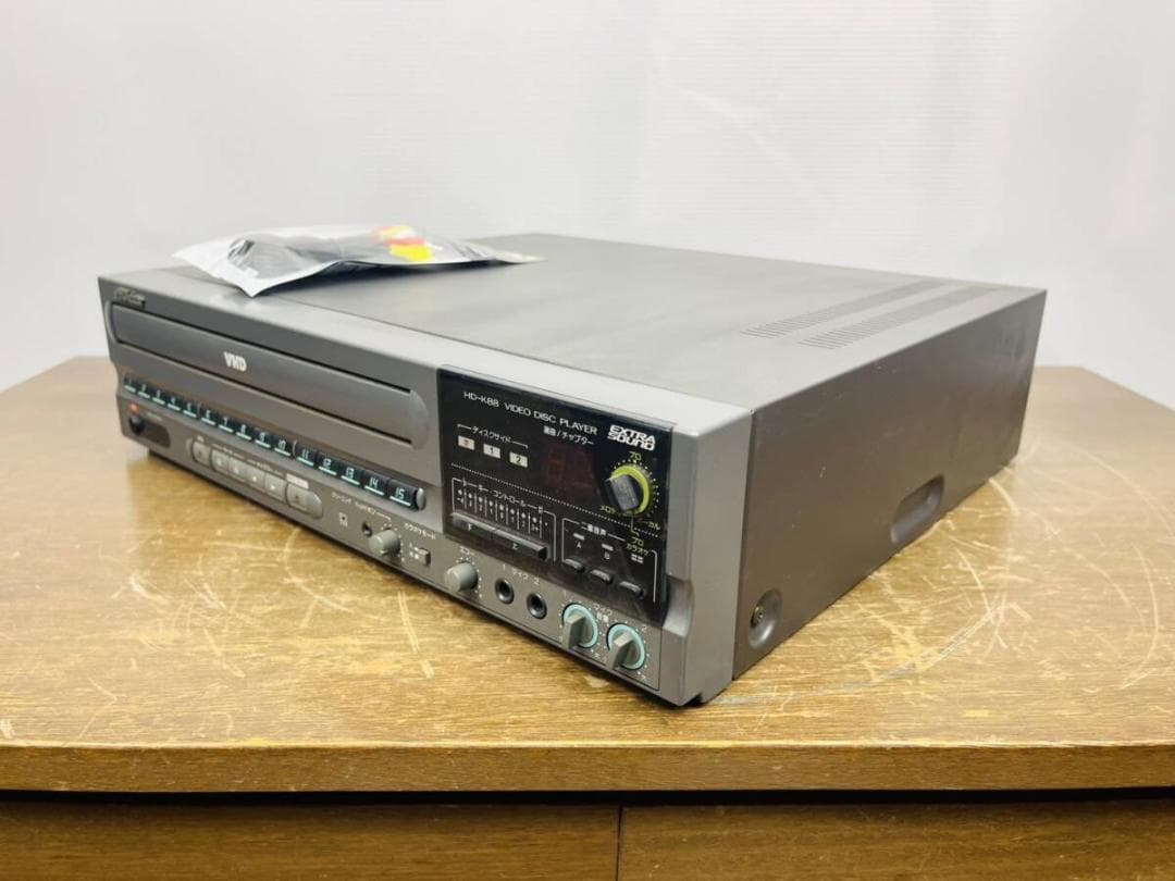 【再生出来ました】Victor VHD HD-K88 ビデオディスクプレーヤー