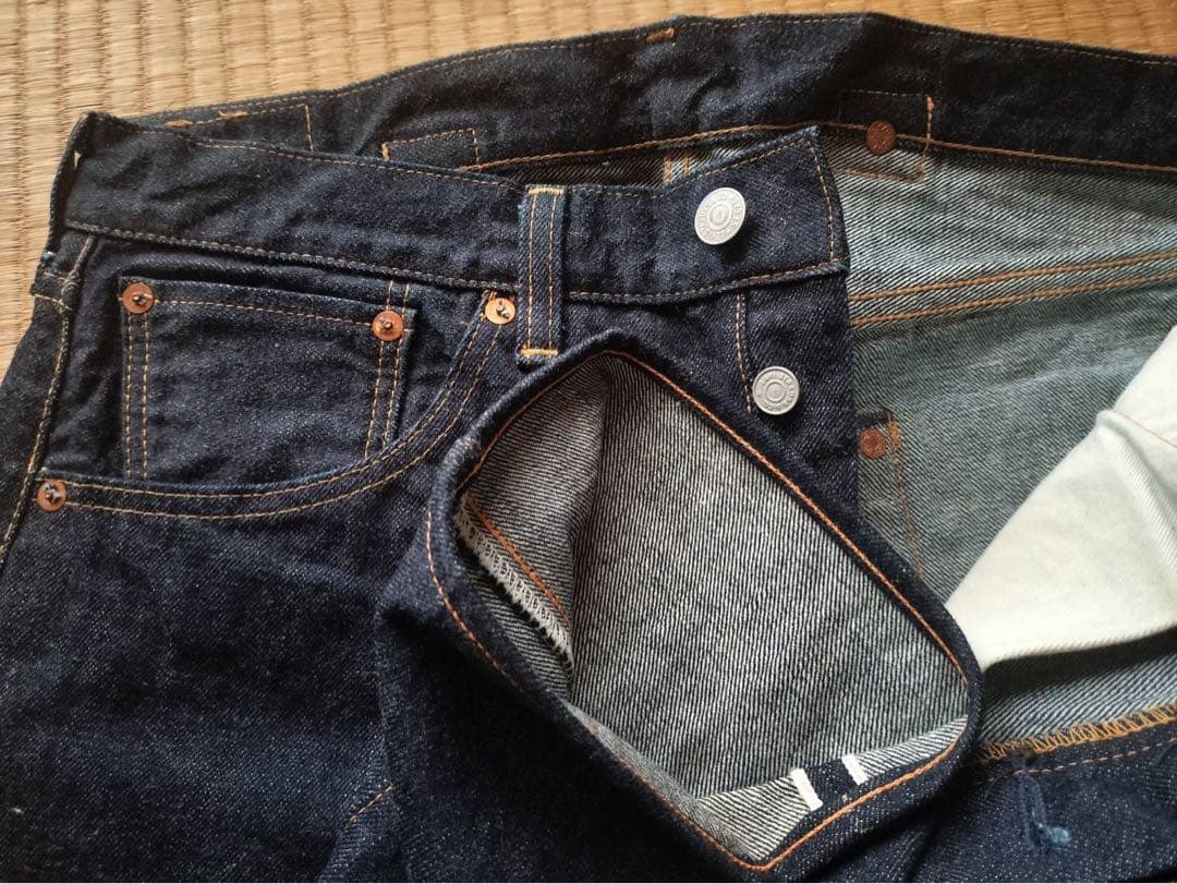 Levi's LVC 37501 復刻 日本製 w36 シンチバック