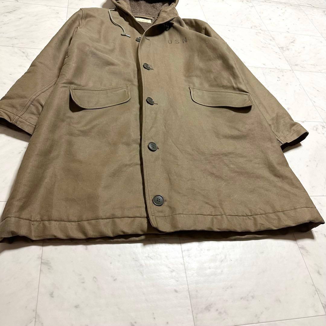 東洋エンタープライズ デッキコート ヴィンテージ カーキ 40