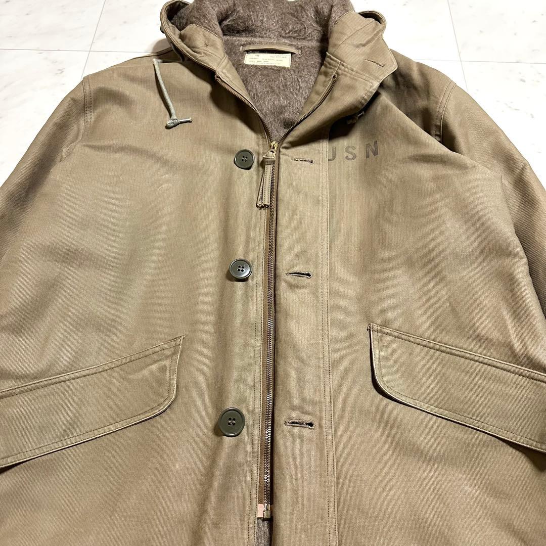 東洋エンタープライズ デッキコート ヴィンテージ カーキ 40