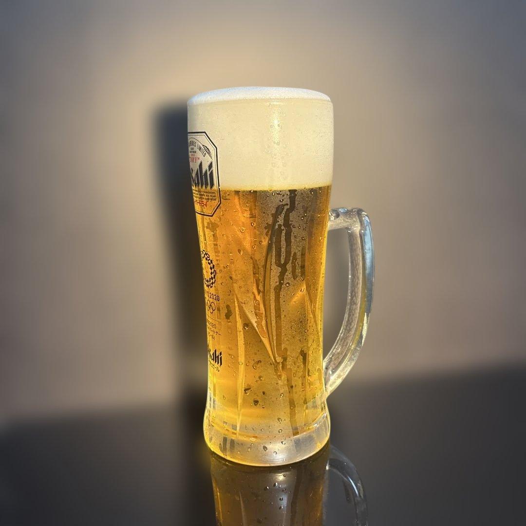 アサヒスーパードライ　食品サンプル　ジョッキ　東京オリンピック2020限定