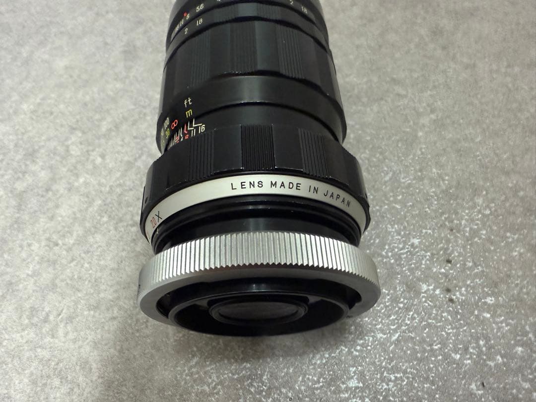 カメラレンズ KOMURA SANKYO KOHKI f=100mm 1:1.8