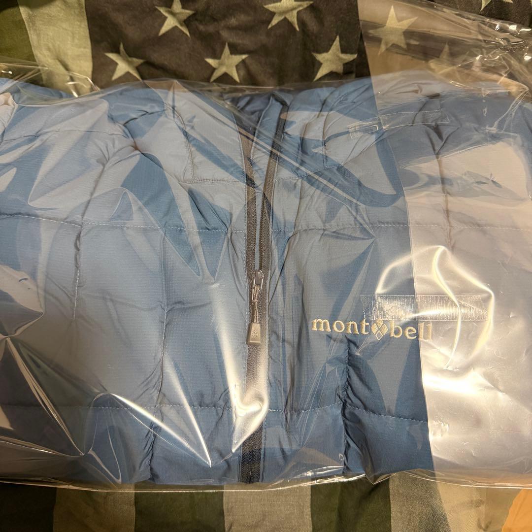 ＊新品mont-bell ネージュダウンパーカ　MENS ブルー　S