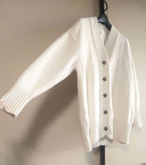 ☆上質【マカフィー】カシミヤ混　カーディガン