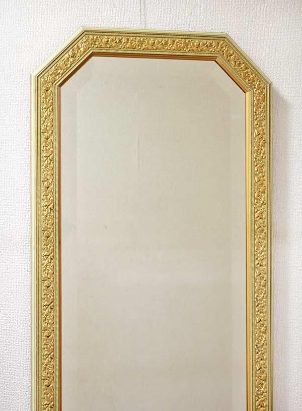 イタリア ミラー 姿見 ベージュ ゴールド ベルトッツィ 808996