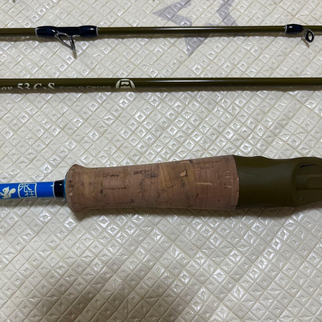 ツララ　ジェットセッター　53C×S シクロクロス　　ベイト×スピニング兼用