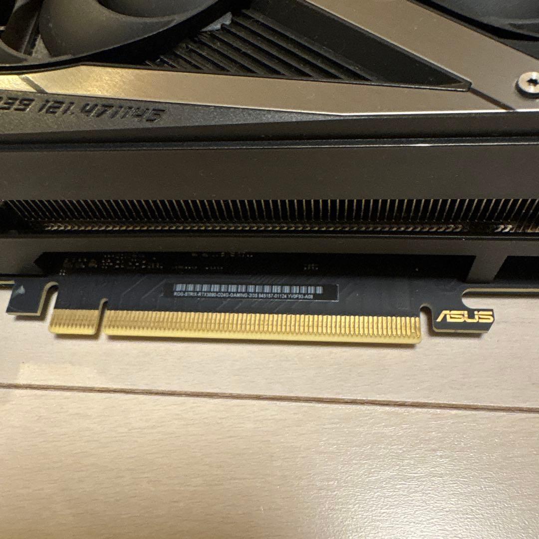 ジャンク　ASUS ROG-STRIX-RTX3090-O24G-GAMING