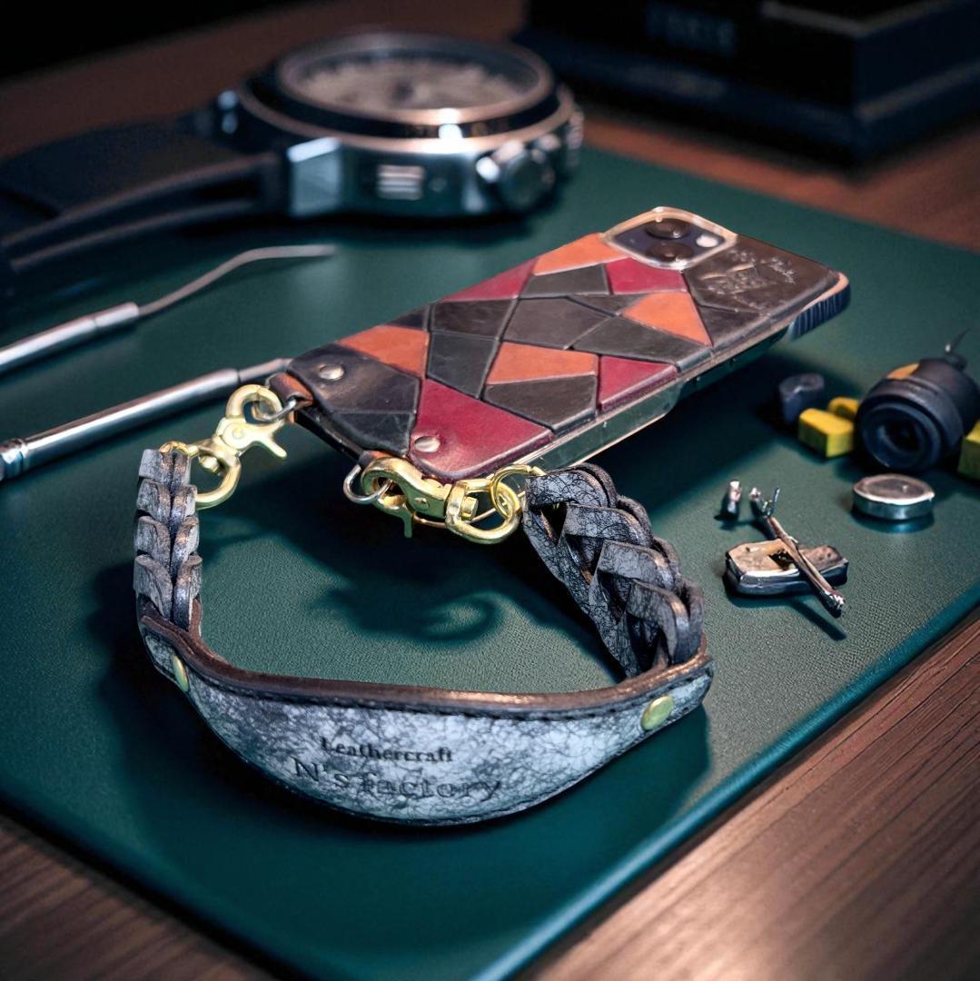 ショートストラップ（イタリアンレザー）