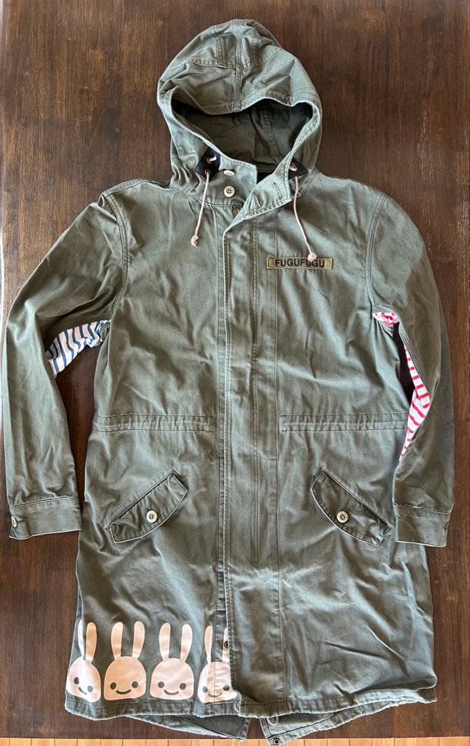cune キューン モッズコートL　FUGUFUGU ミリタリーコート2015